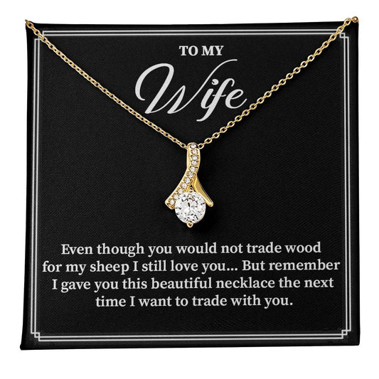 Funny Wife Gift from Gamer Husband – Message Card
