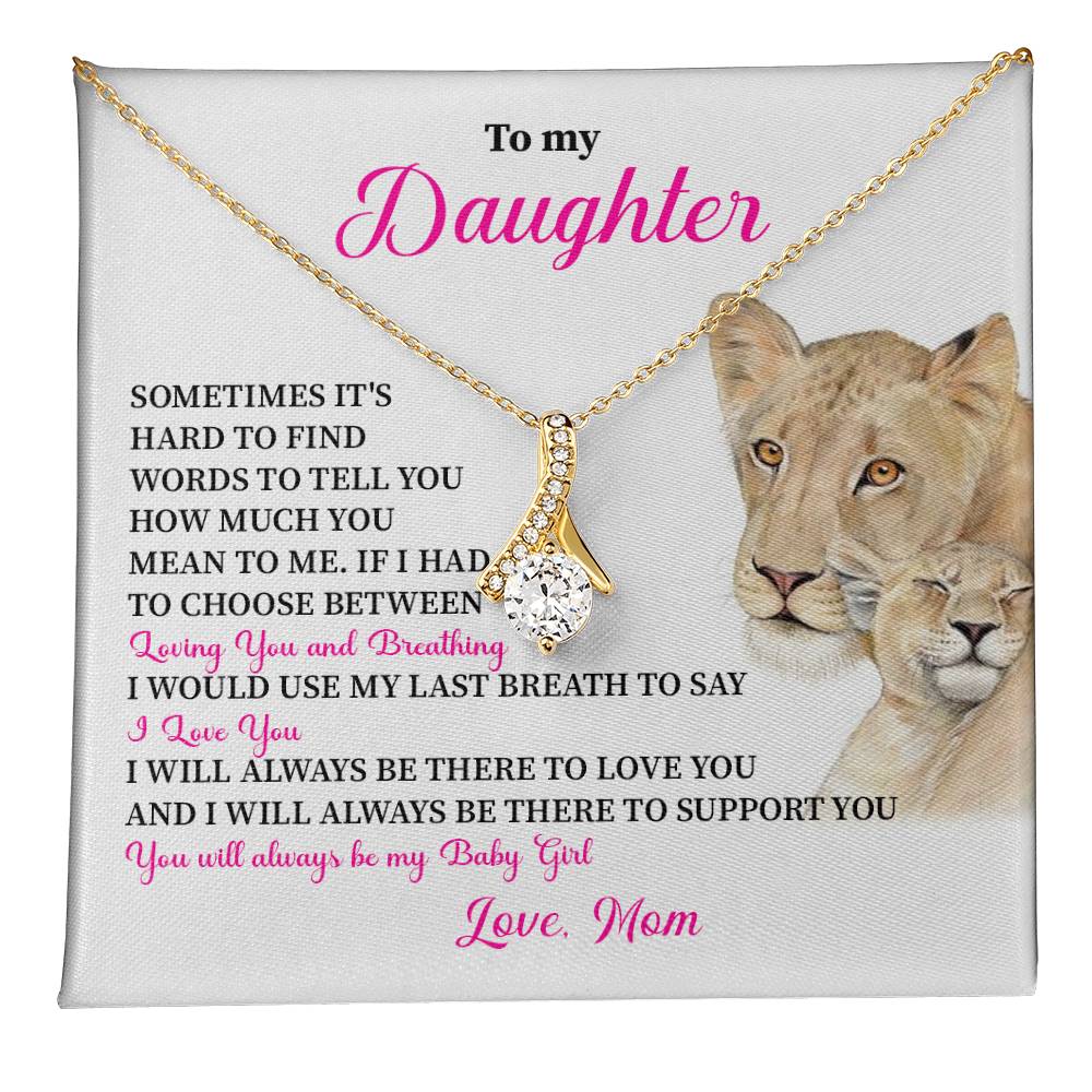 Necklace for Daughter from Mom – Gift Box Included