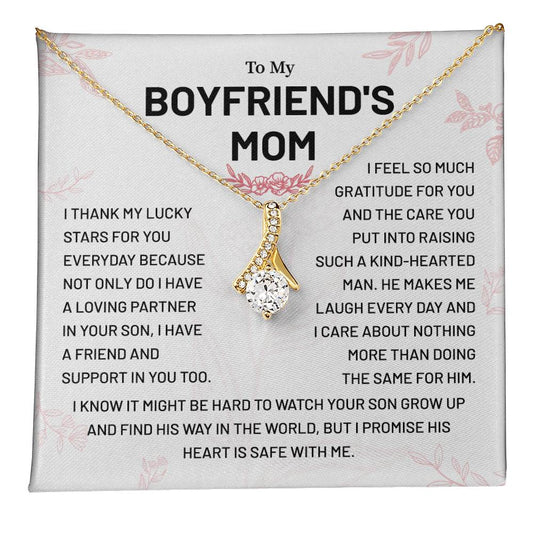 Boyfriend’s Mom Gift with Heartfelt Gratitude Message