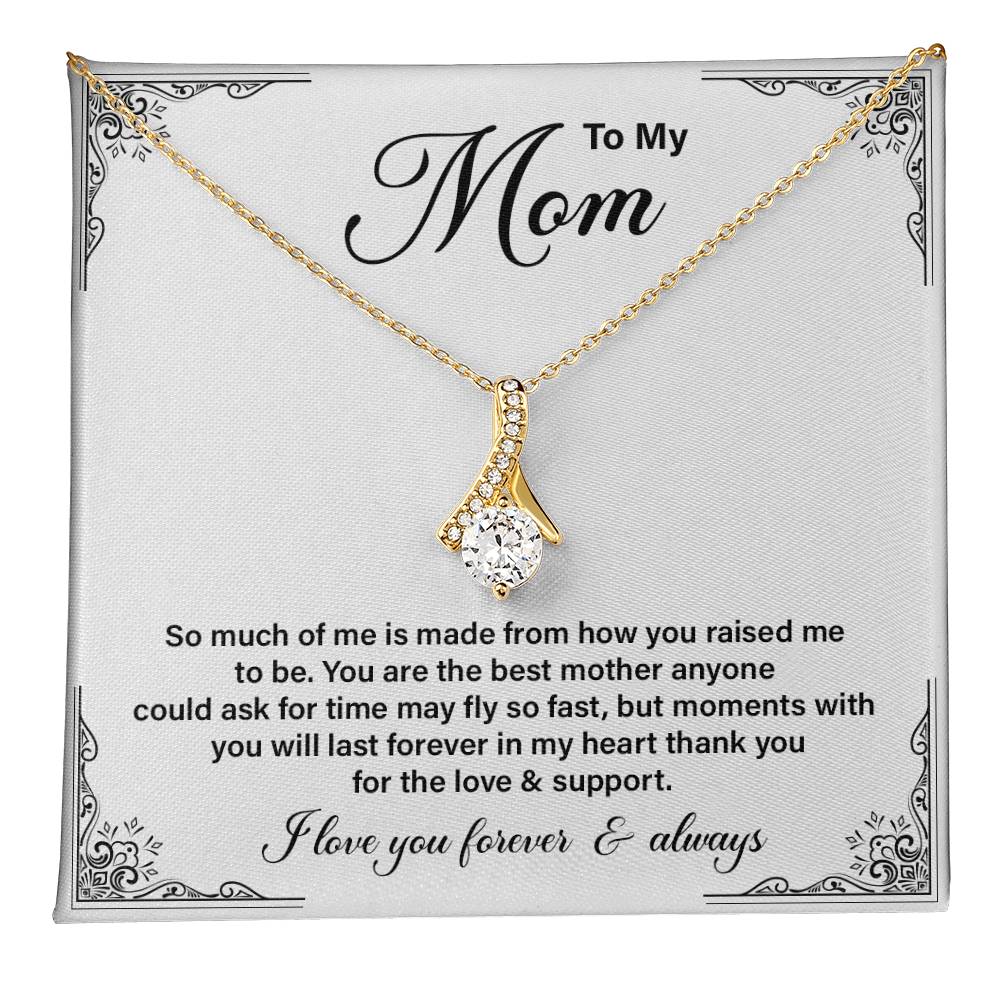 Elegant Mom Necklace Gift for Birthday or Mother's Day