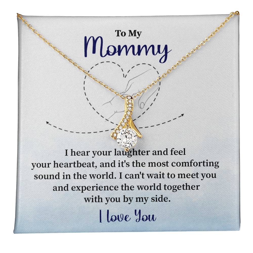 Necklace Gift for Mom to Be from Baby with Gift Box