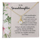 Granddaughter Gift from Grandma – Message Card