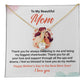Mother’s Day Necklace Gift for Mom with Gift Box