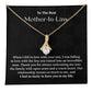 Mother-in-Law Necklace Gift from Daughter-in-Law