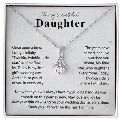 Wedding Day Gift for Daughter – Guiding Hand Poem Message Box