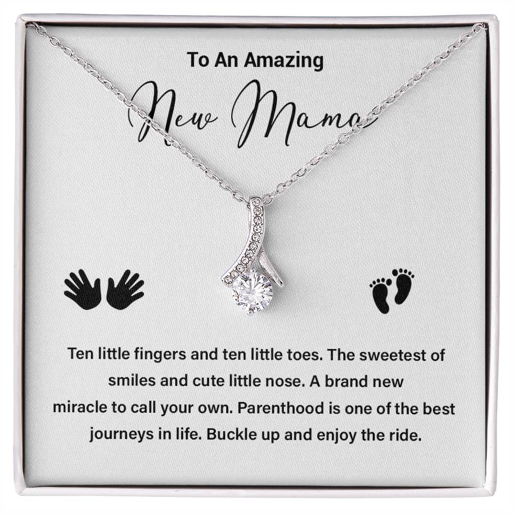New Mama Necklace – Gift for First Time Mom