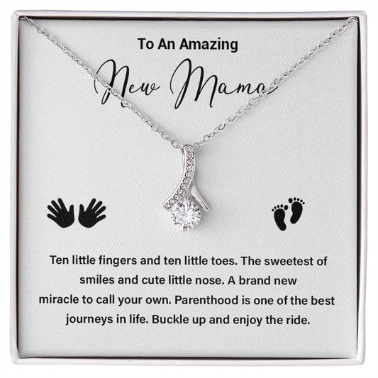 New Mama Necklace – Gift for First Time Mom