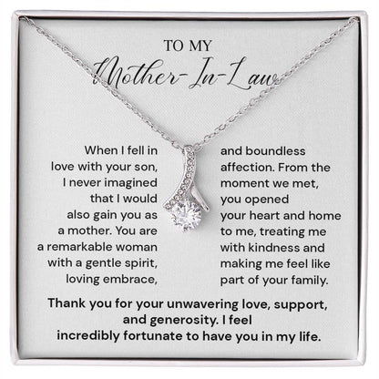 Mother-in-Law Gift from Bride Wedding Necklace