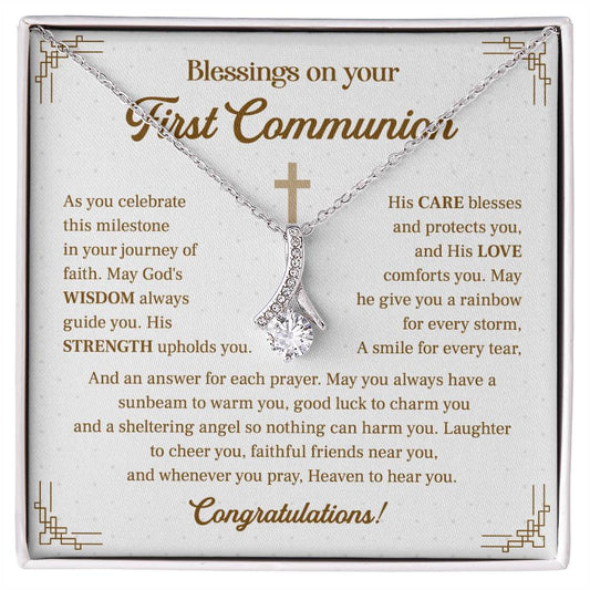 Blessings on your First Communion As you celebrate this milestone.