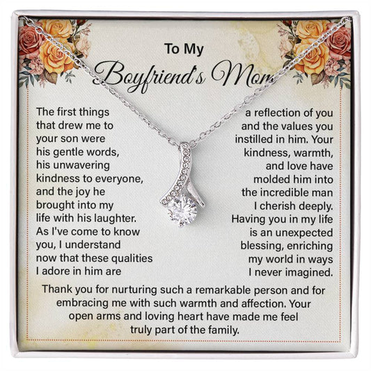 Boyfriend’s Mom Gift Necklace from Girlfriend