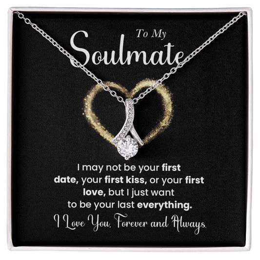 Soulmate Necklace Gift – Romantic Last Love Note
