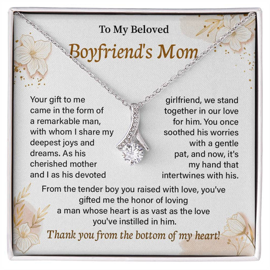 Boyfriend's Mom Necklace Gift from Girlfriend