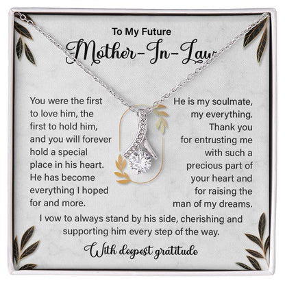 Future Mother-in-Law Necklace from Bride