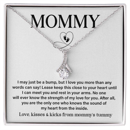 Mommy Necklace Gift from Bump – Heartfelt Message