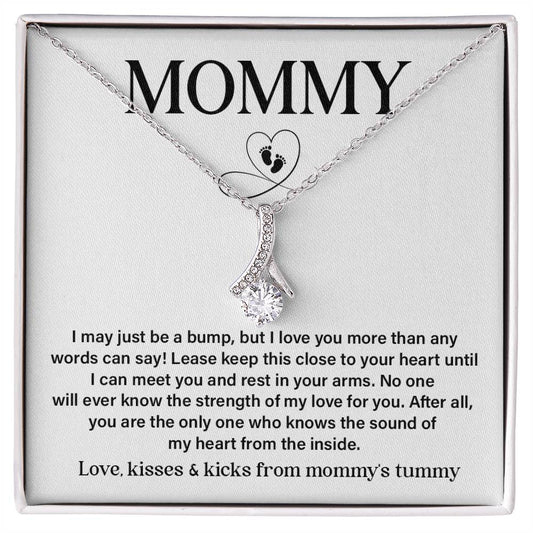 Mommy Necklace Gift from Bump – Heartfelt Message