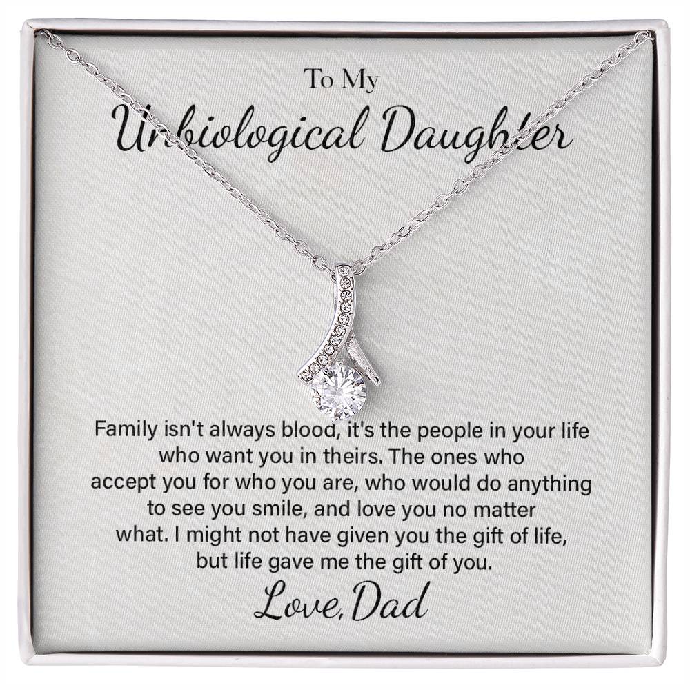 To My Unbiological Daughter – Heartfelt Gift from Father