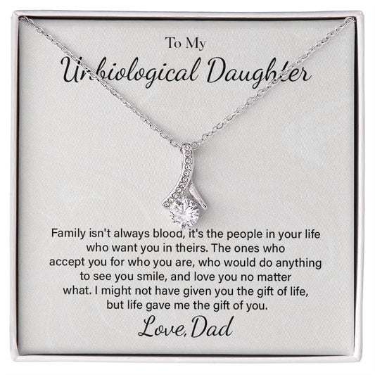 To My Unbiological Daughter – Heartfelt Gift from Father
