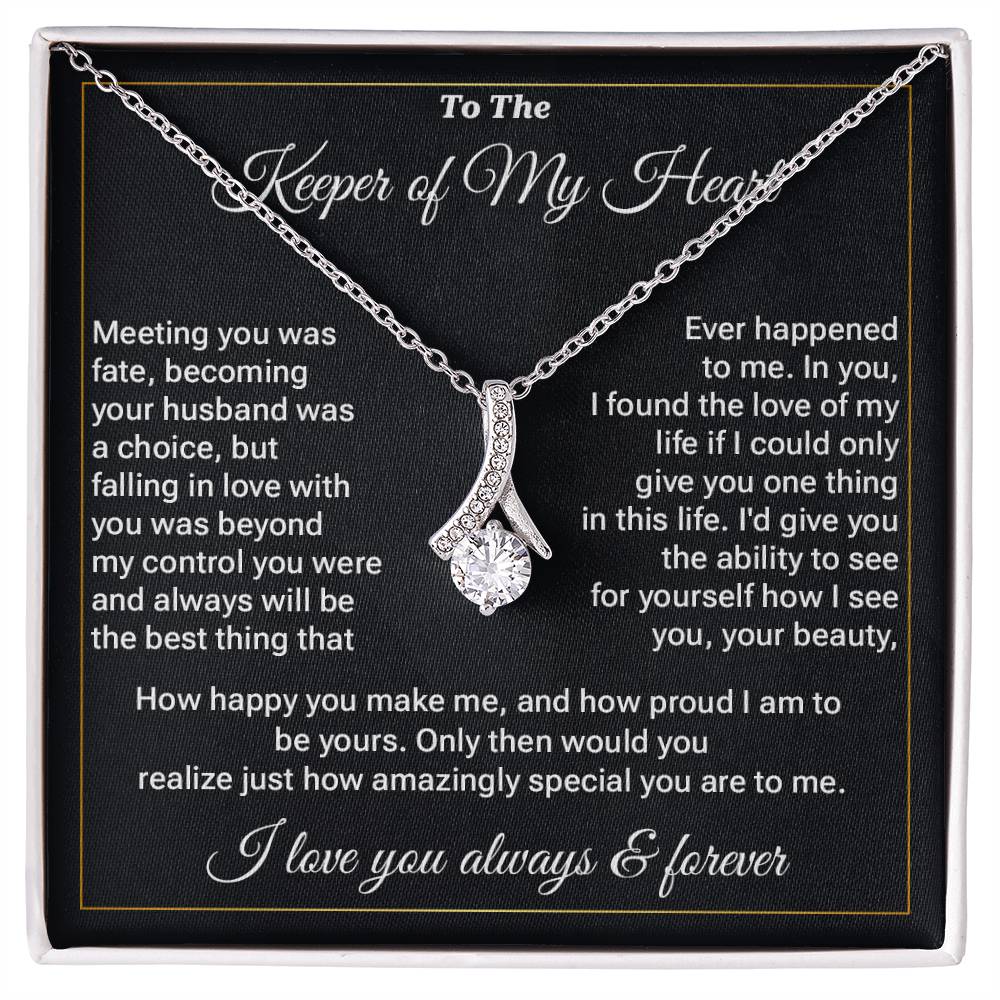 Light of My Life Gift for Her – Message Card Box