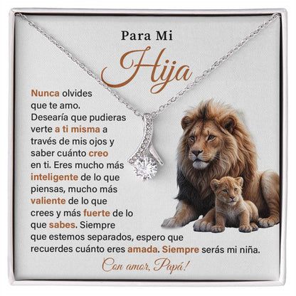 Collar Para Mi Hija de Papá – Mensaje de Amor y Orgullo