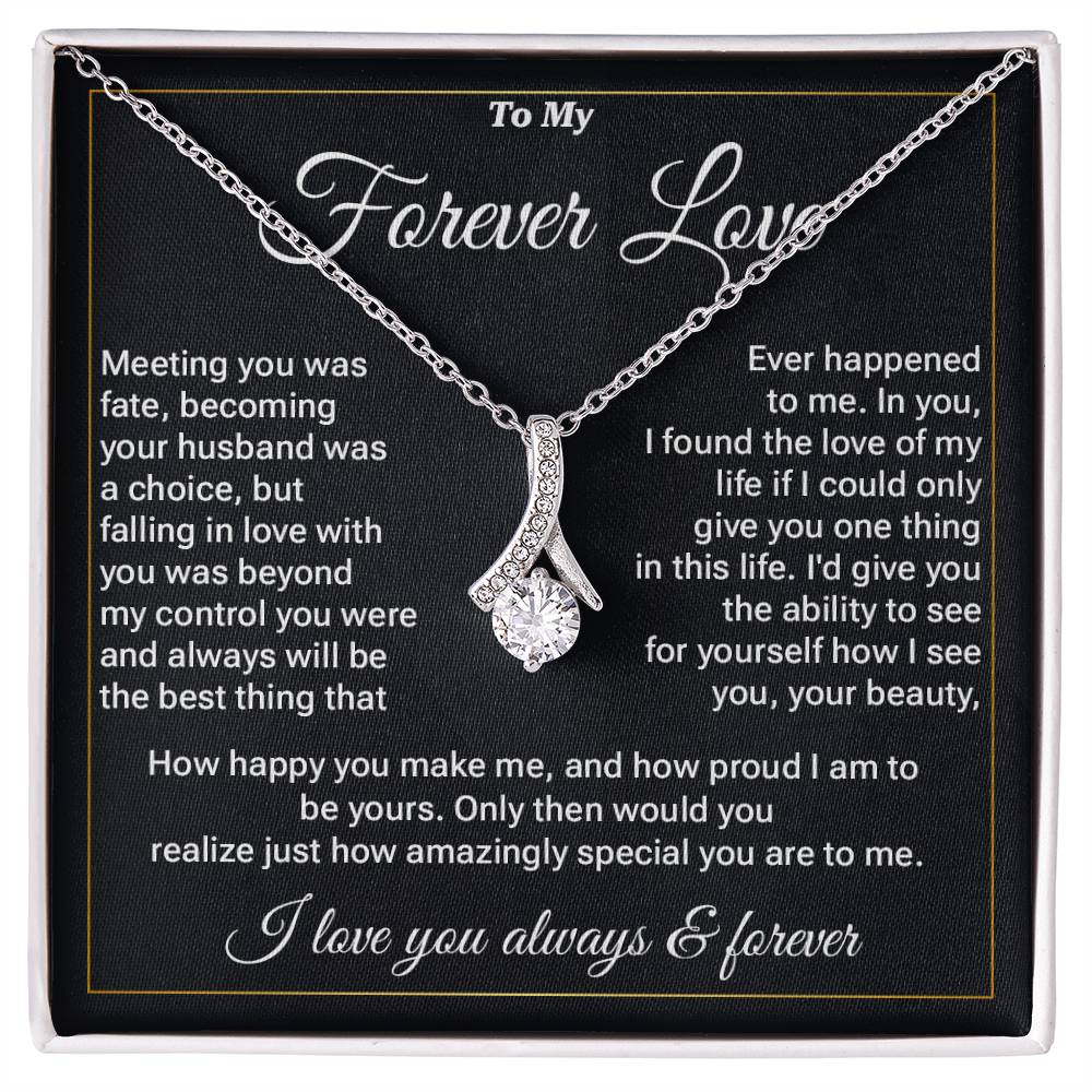 Romantic Gift for Wife from Husband – Message Card