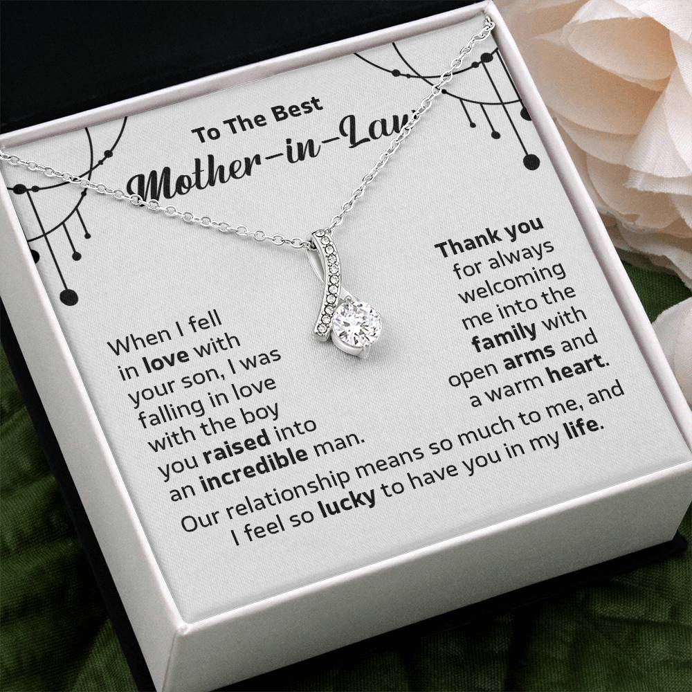 To the best Mother in law when i fell in love with,