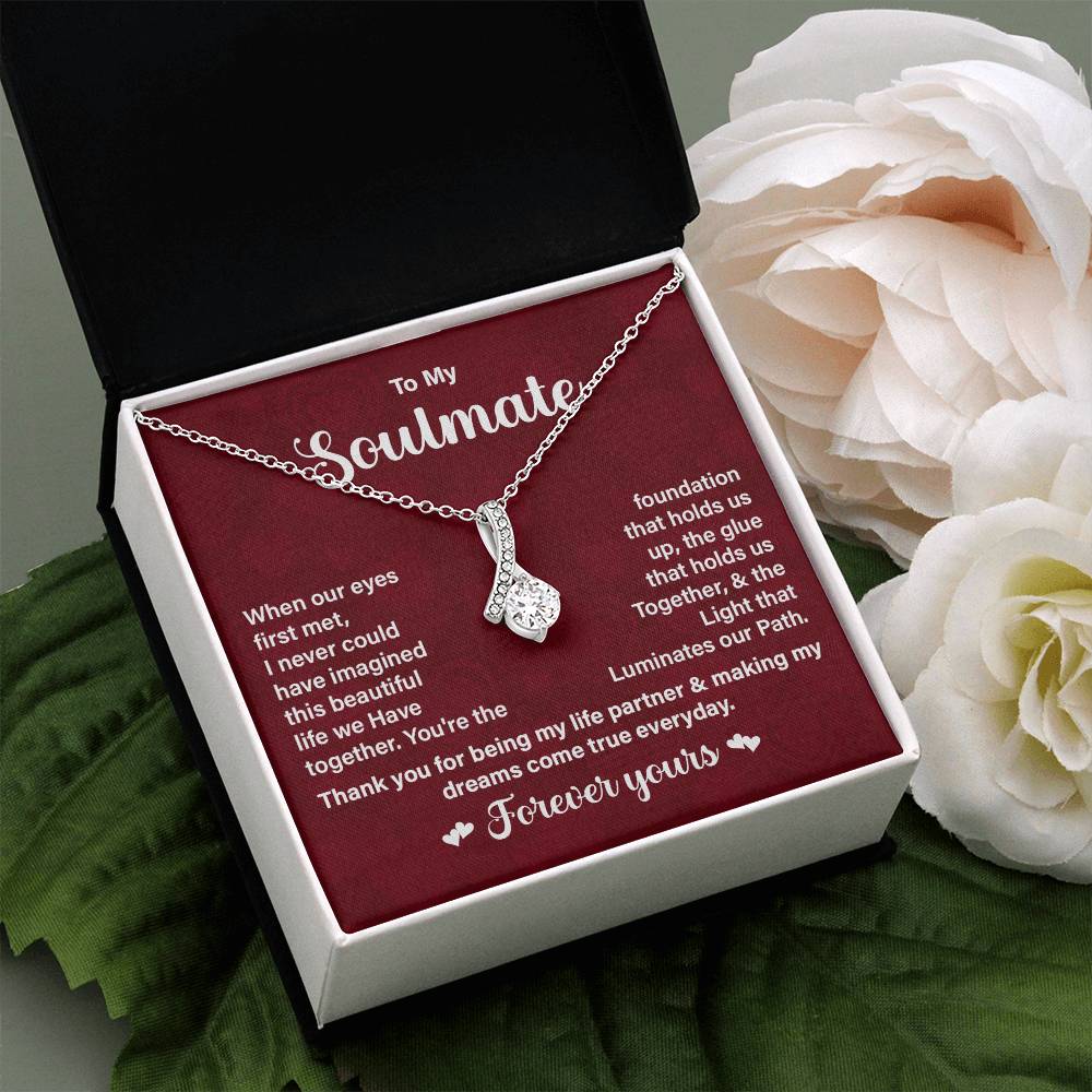 Soulmate Gift with Message Card for Life Partner