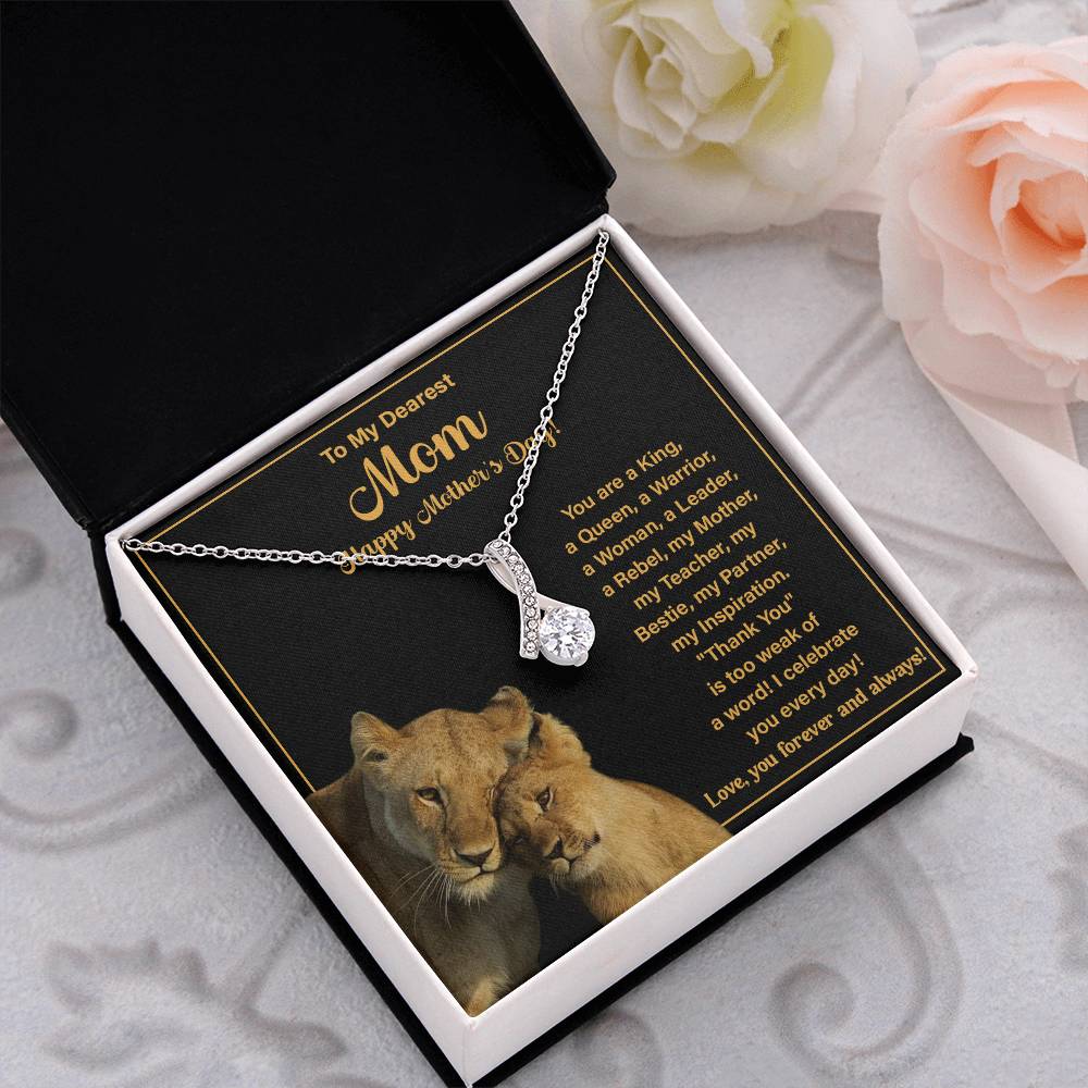 Mother’s Day Necklace Gift for Mom – Gift Box Included