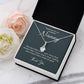 Nanny Necklace Thank You Gift with Heartfelt Message Card