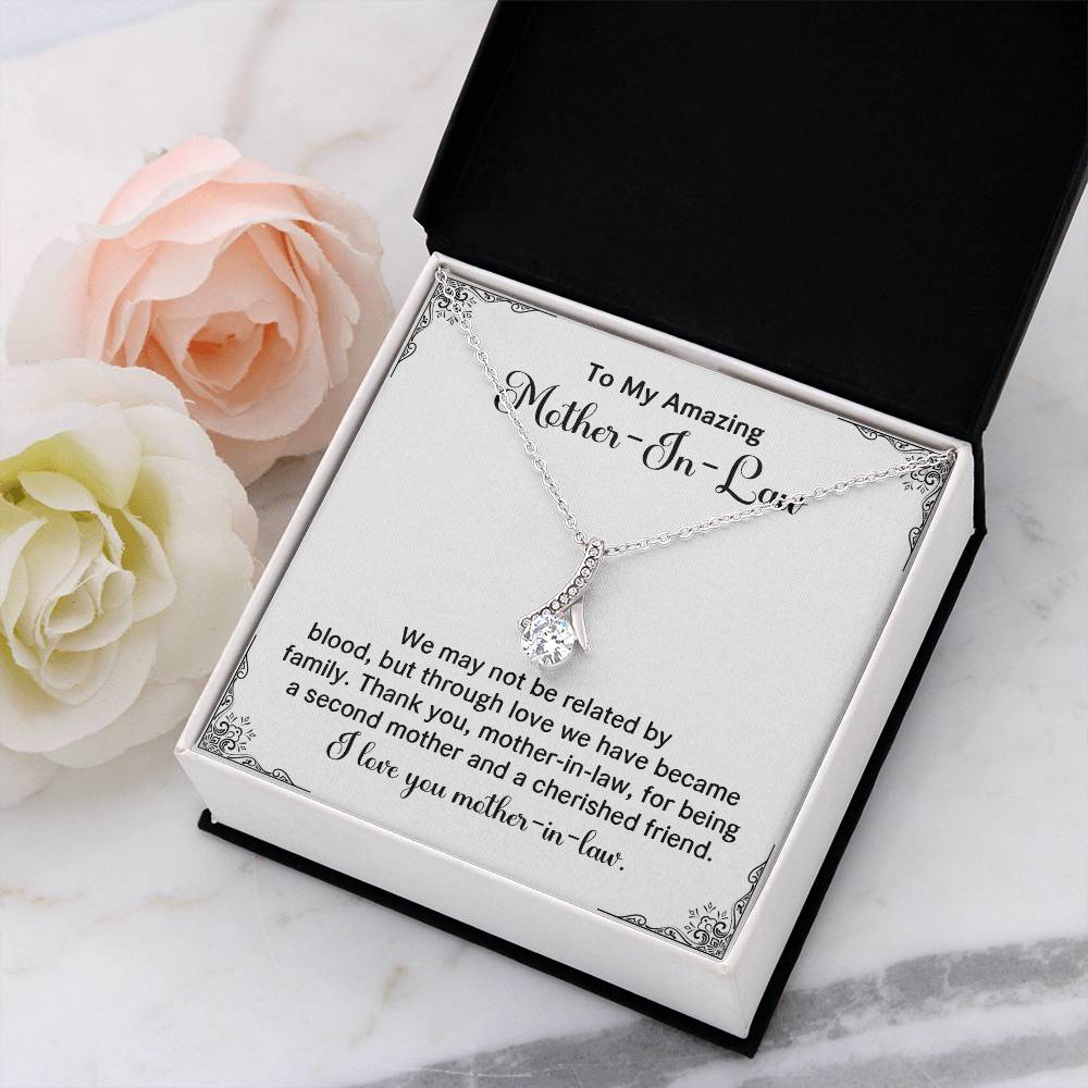 Mother-In-Law Necklace Gift from Daughter-in-Law