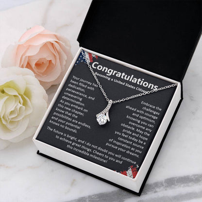 Congratulations On Becoming A United States Citizen Congratulations On Citizenship Proud New Citizen Gift Celebratory Jewelry For New Citizens Supportive Gift For New Citizens Life Journey Jewelry Personalized Gift For Citizens Hope And Pride Jewelry