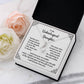 Unbiological Daughter Necklace with Gift Box