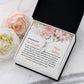 Granddaughter Birthday Necklace Gift – Message Card Box