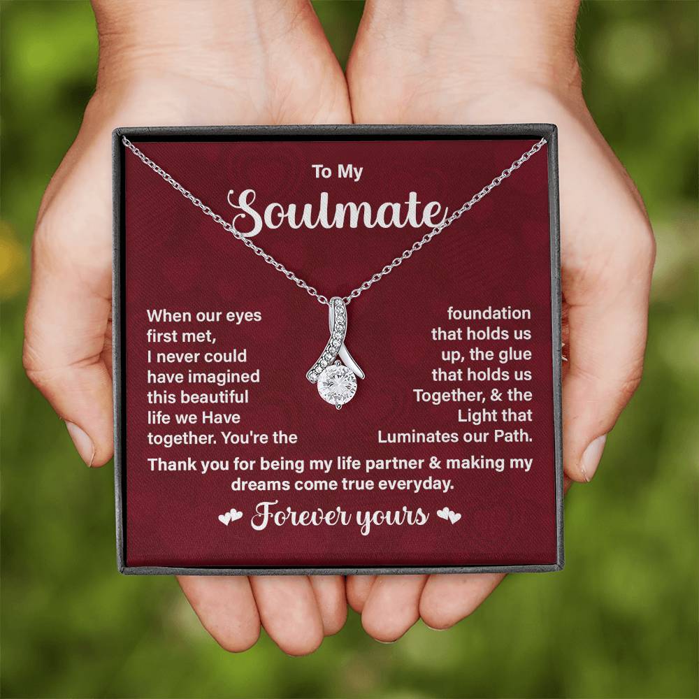 Soulmate Gift with Message Card for Life Partner