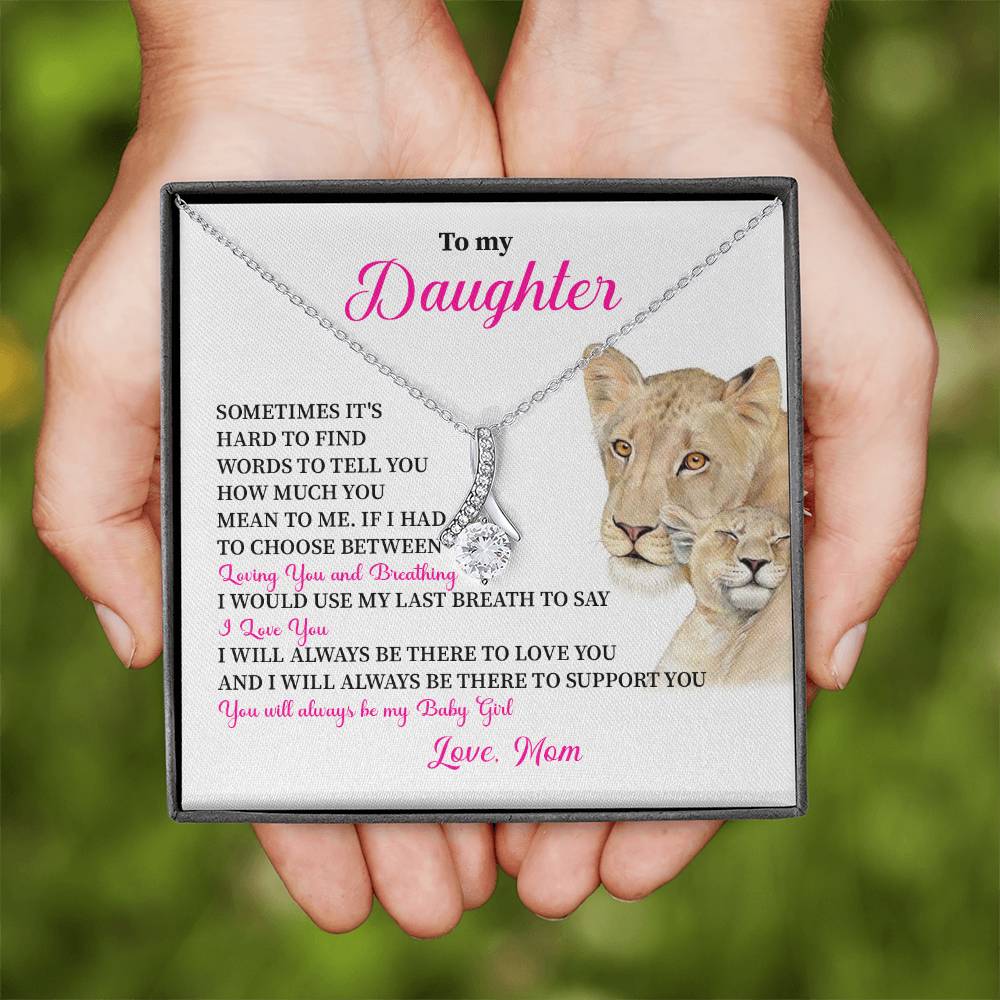 Necklace for Daughter from Mom – Gift Box Included