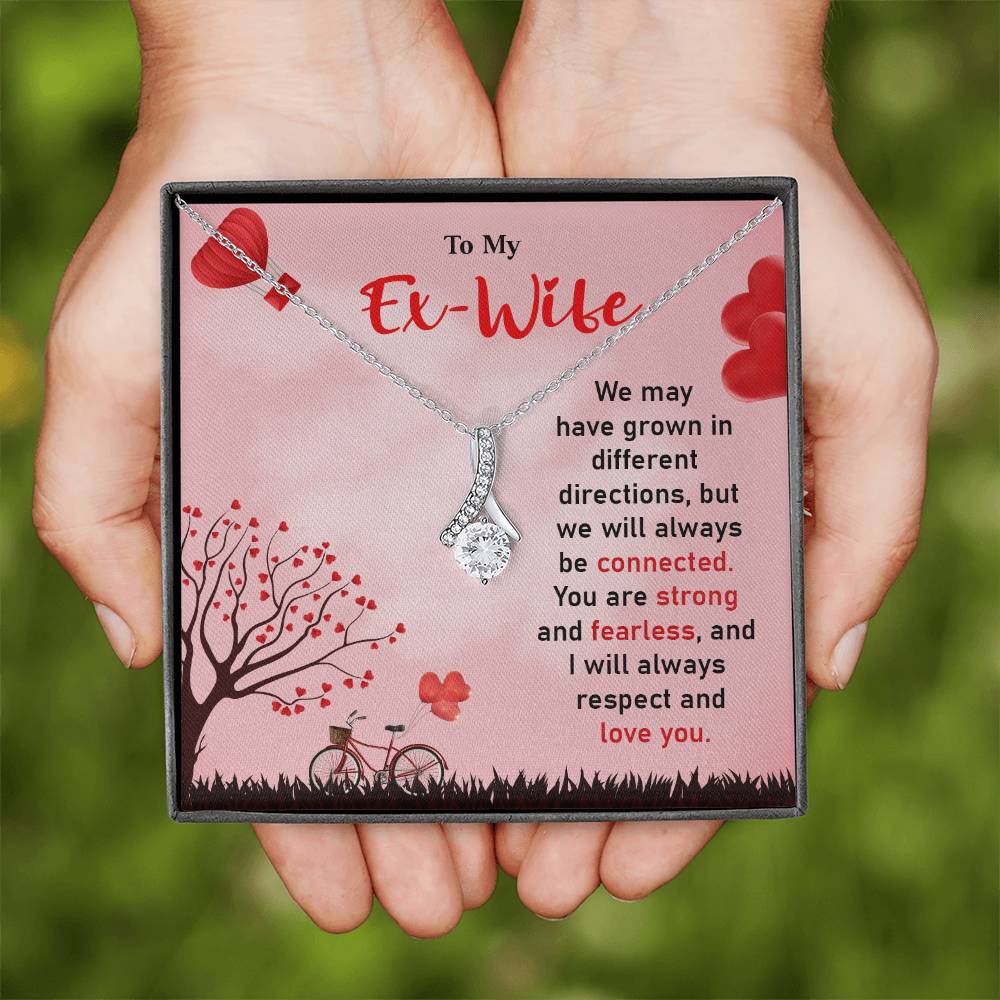 Ex-Wife Necklace Gift – Love & Respect Message Card