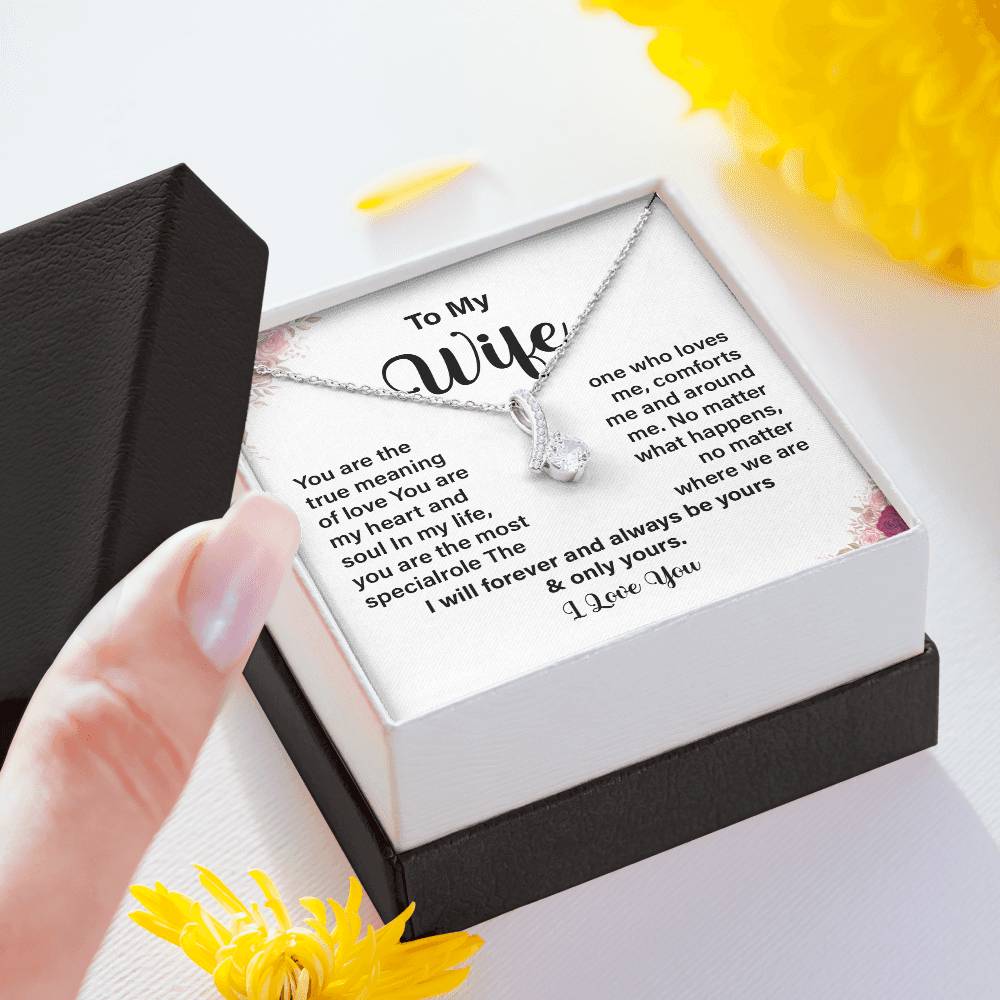 Wife Gift from Husband – Romantic Message Card Box