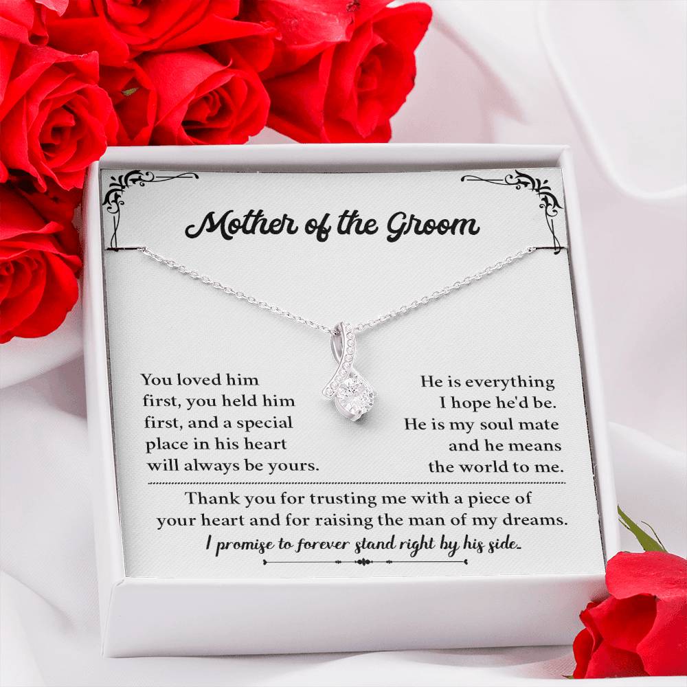 Wedding Gift for Mother of Groom with Message Card