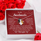 Soulmate Necklace Gift for Her – Message Card Box