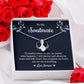 Soulmate Necklace Gift for Her with Message Card