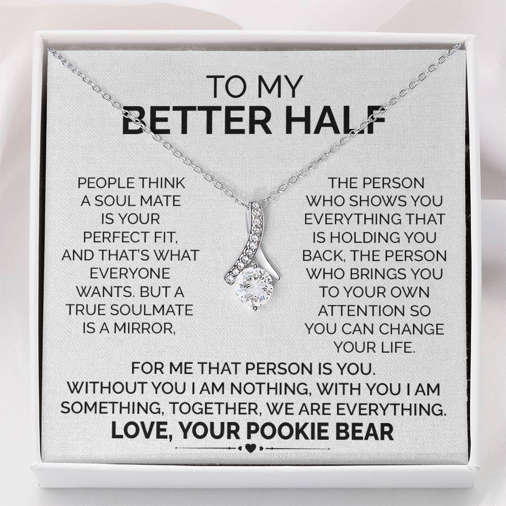 Gift for Better Half From Pookie Bear With Message Card