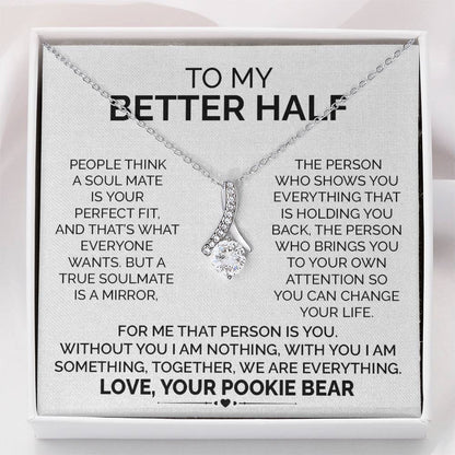 Gift for Better Half From Pookie Bear With Message Card