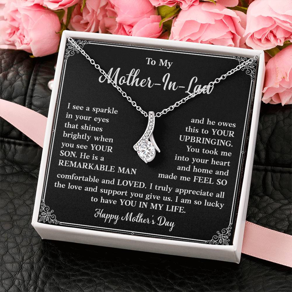 Necklace Gift for Mother-In-Law from Daughter With Gift Box