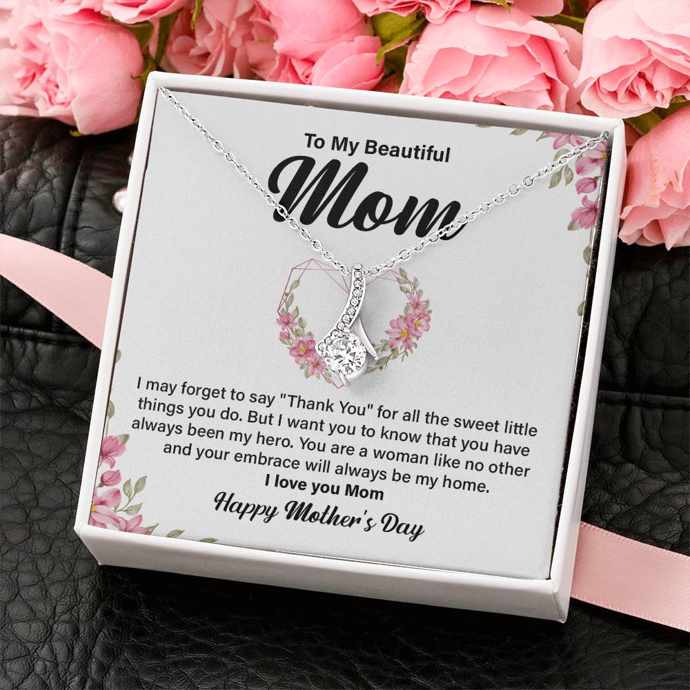 Beautiful Mom Gift for Mother’s Day with Card