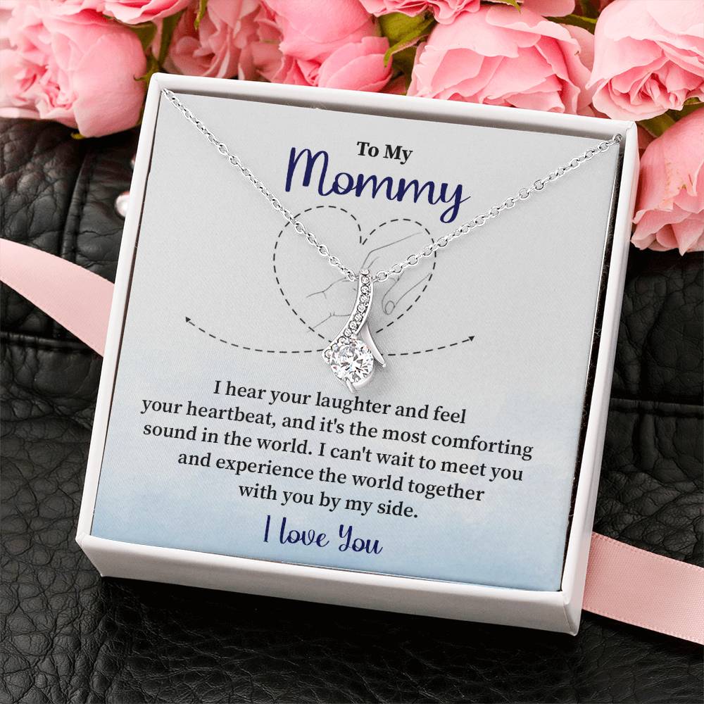 Necklace Gift for Mom to Be from Baby with Gift Box
