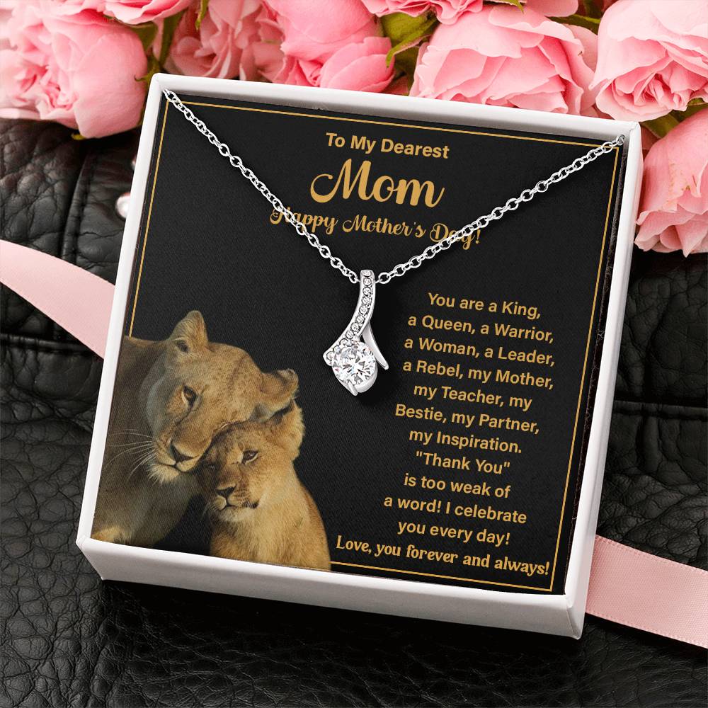 Mother’s Day Necklace Gift for Mom – Gift Box Included