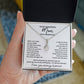 Wedding Day Gift for Mom – Poetic Necklace Box