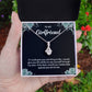 To My Girlfriend Necklace – Jewelry Gift with Message Card