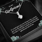 To My Girlfriend Necklace – Jewelry Gift with Message Card