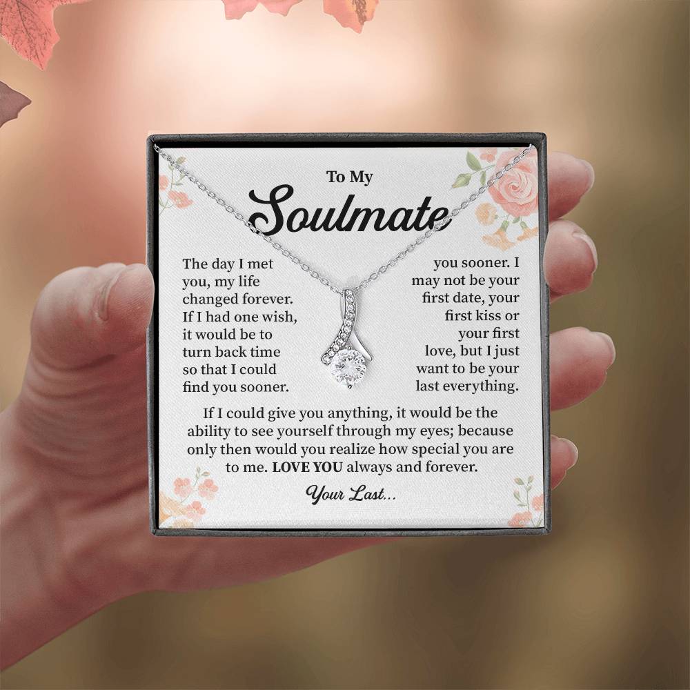 Soulmate Pendant Necklace for Her – Gift Box Jewelry