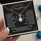 Beloved Daughter Necklace Gift – Forever Love Card